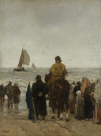 Jacob Maris Arrival of the Boats oil painting picture